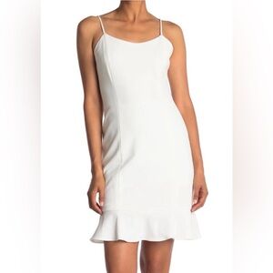 Sage Collective White Mini Dress